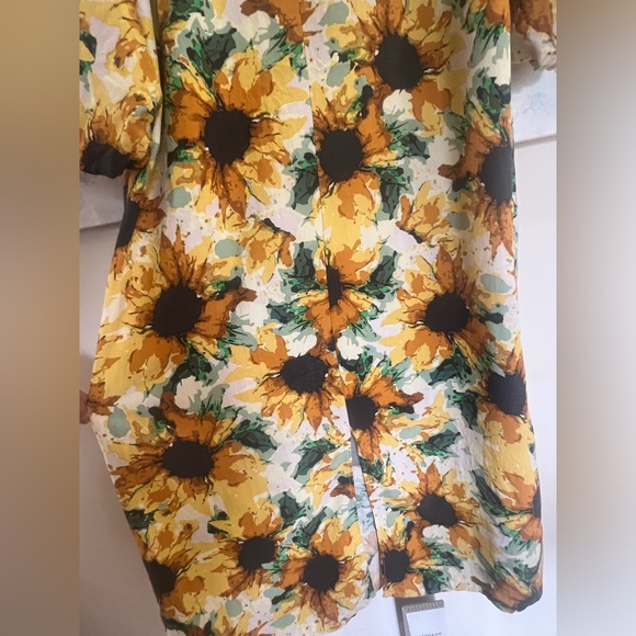 S O L D. Just Female Smooth Sunflower Dress size 40 US 14 or Large - Picture 8 of 12